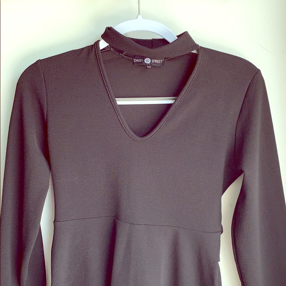 Black Daisy Street Dress